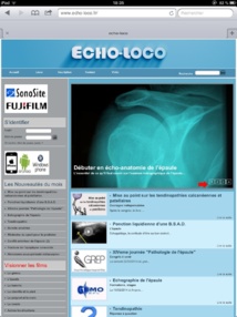 ECHO-LOCO sur votre tablette