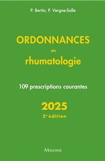 ordonnances en rhumatologie