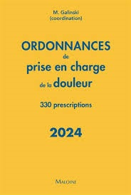 Ordonnances de prise en charge de la douleur